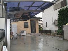 埼玉県 春日部市 I様邸　カーポート取付