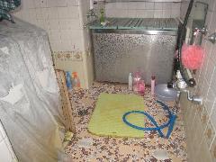 文京区Ｔビル浴室、洗面脱衣室リフォーム①